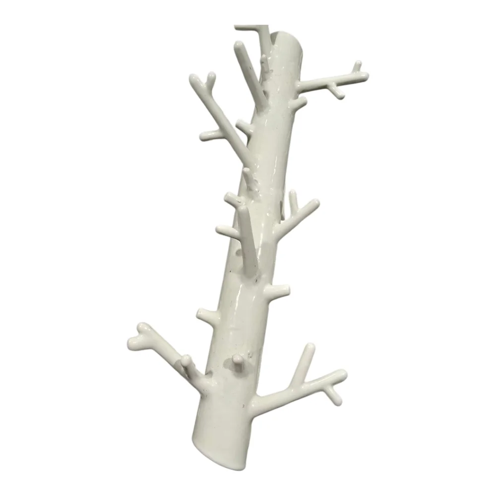 White Branch‎ Jewelery Necklace Bracelet Hat Wall Hook Holder